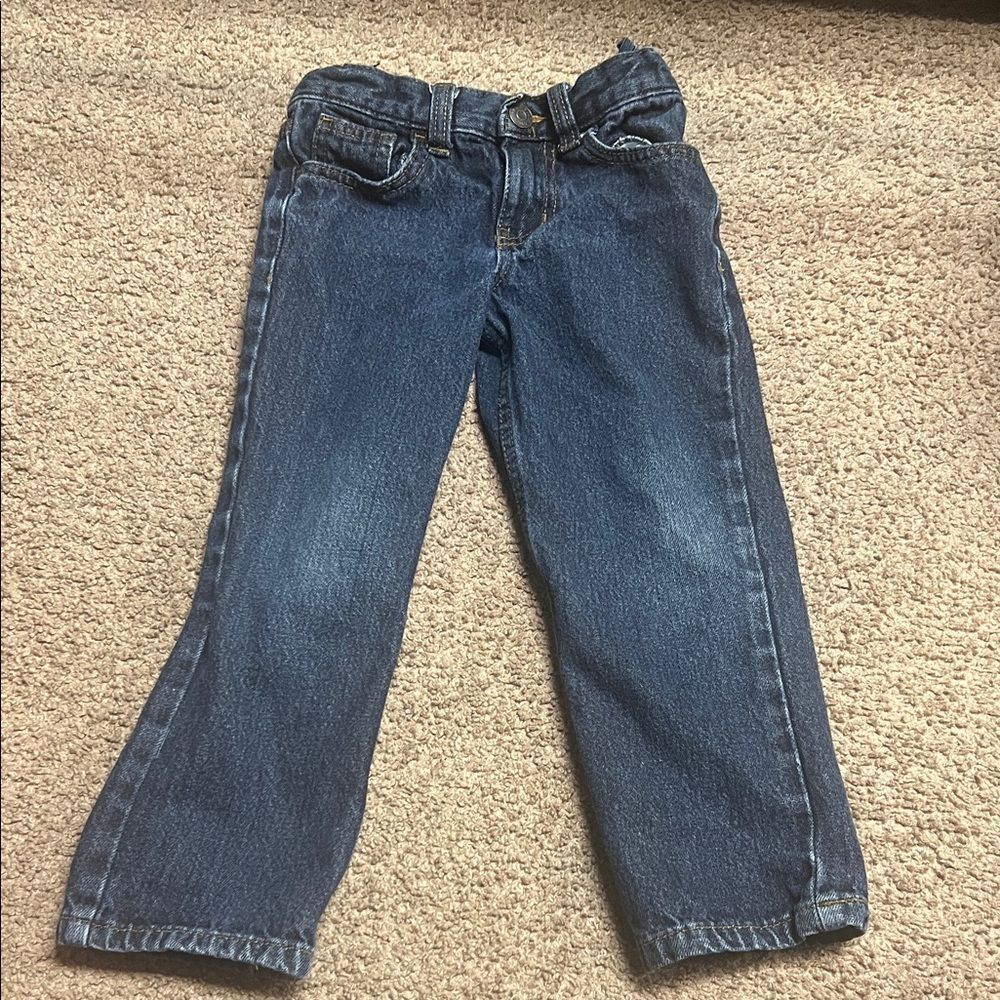Cat & Jack Denim Jeans with Contrast Stitching
